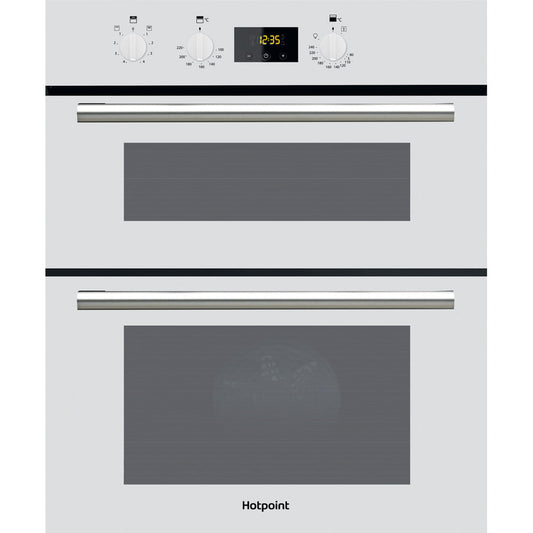 Hotpoint Class 2 Built-Under Electric Fan Double Oven - White - A Rated - DU2 540 WH