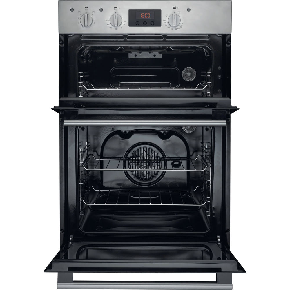 Hotpoint Class 2 Built-in Electric Fan Double Oven - Stainless Steel - A Rated - DD2 540 IX