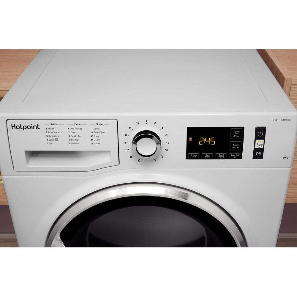 Hotpoint ActiveCare Heat Pump Tumble Dryer - White - NT M11 92XB