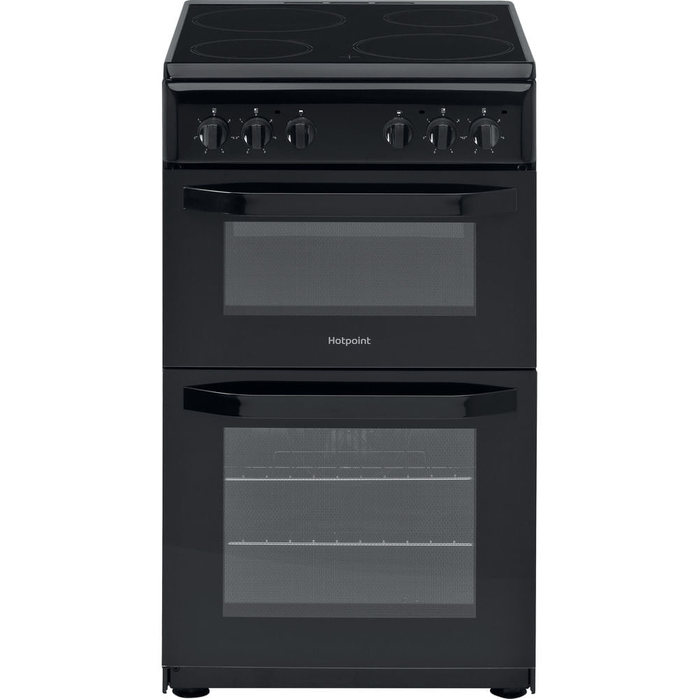 Hotpoint HD5V92KCBUK Cooker - Black