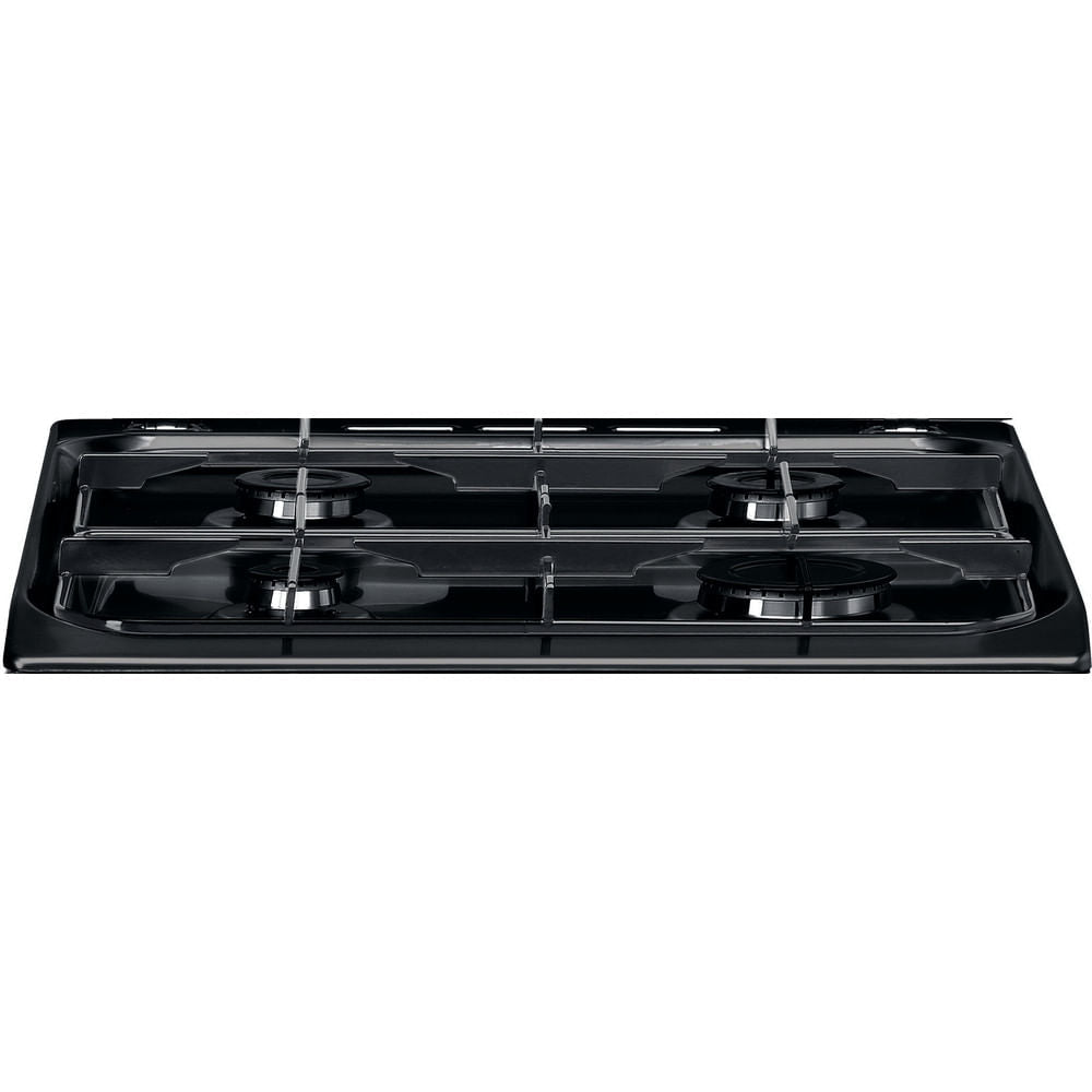 Hotpoint HD5G00CCBK/UK Gas Freestanding 50Cm Double Cooker - Black