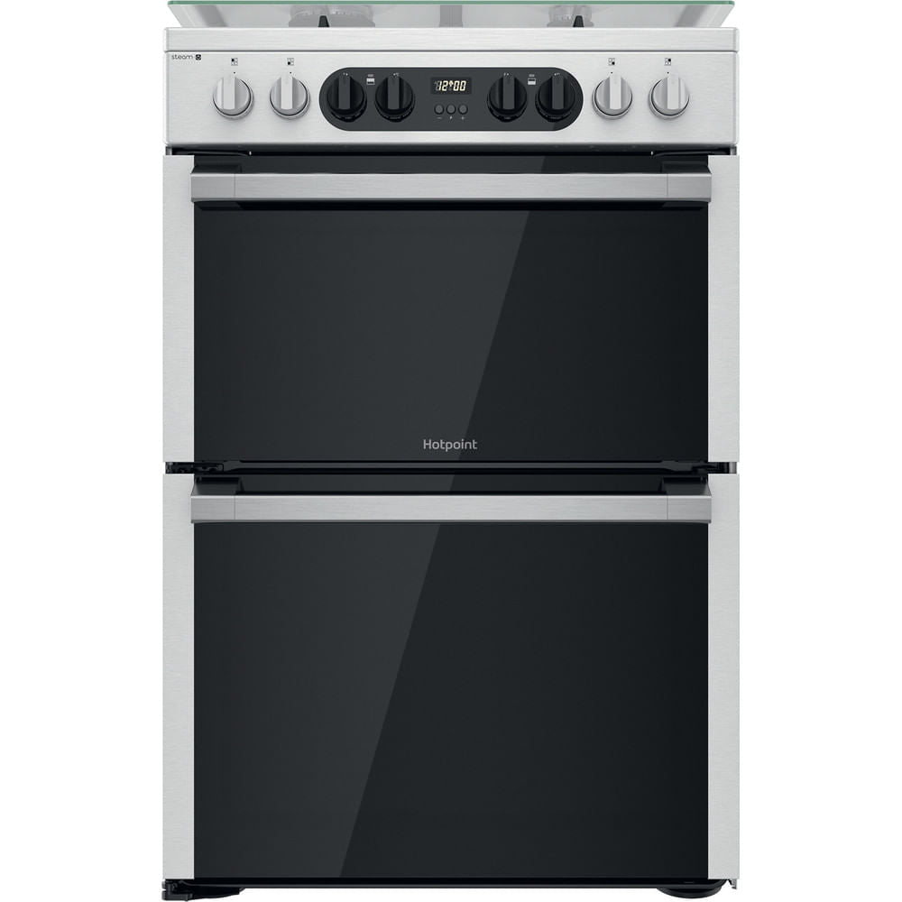 Hotpoint HDM67G8C2CXUK Double Cooker - Inox