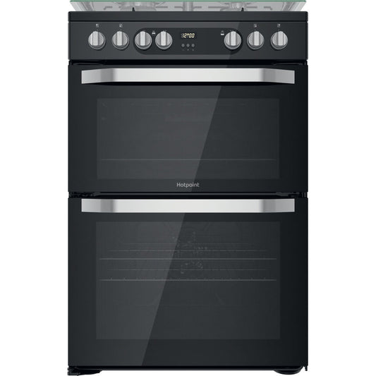 Hotpoint HDM67G9C2CB/UK Double Cooker - Black