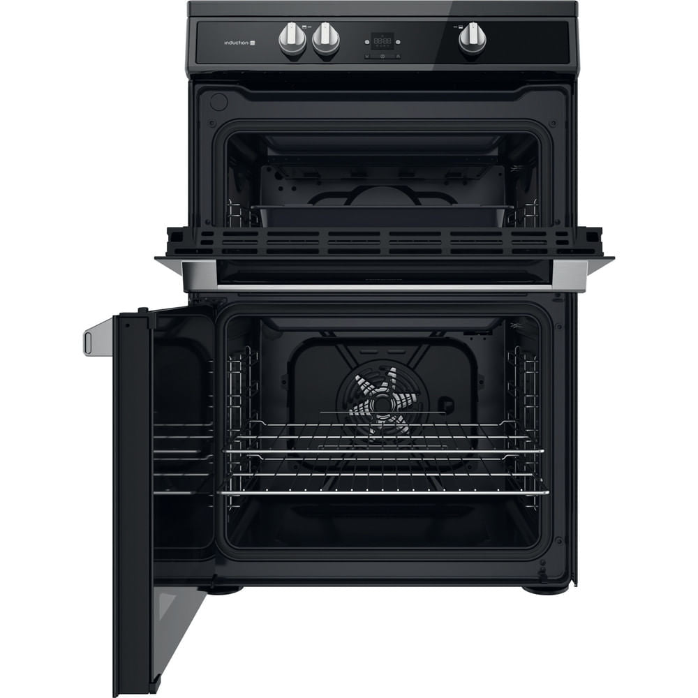 Hotpoint HDT67I9HM2CUK Double Cooker - Black