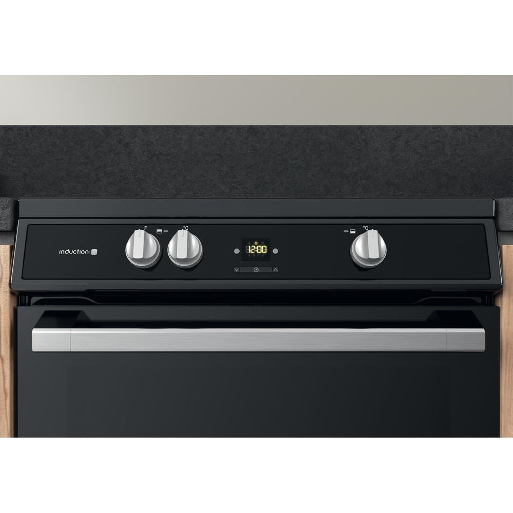 Hotpoint HDT67I9HM2CUK Double Cooker - Black