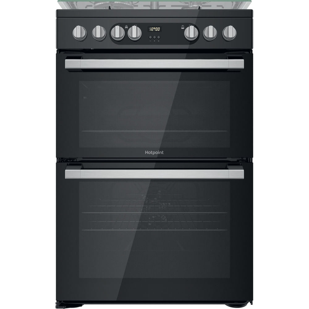 Hotpoint HDM67G9C2CSBUK Dual Fuel Double Cooker - Black