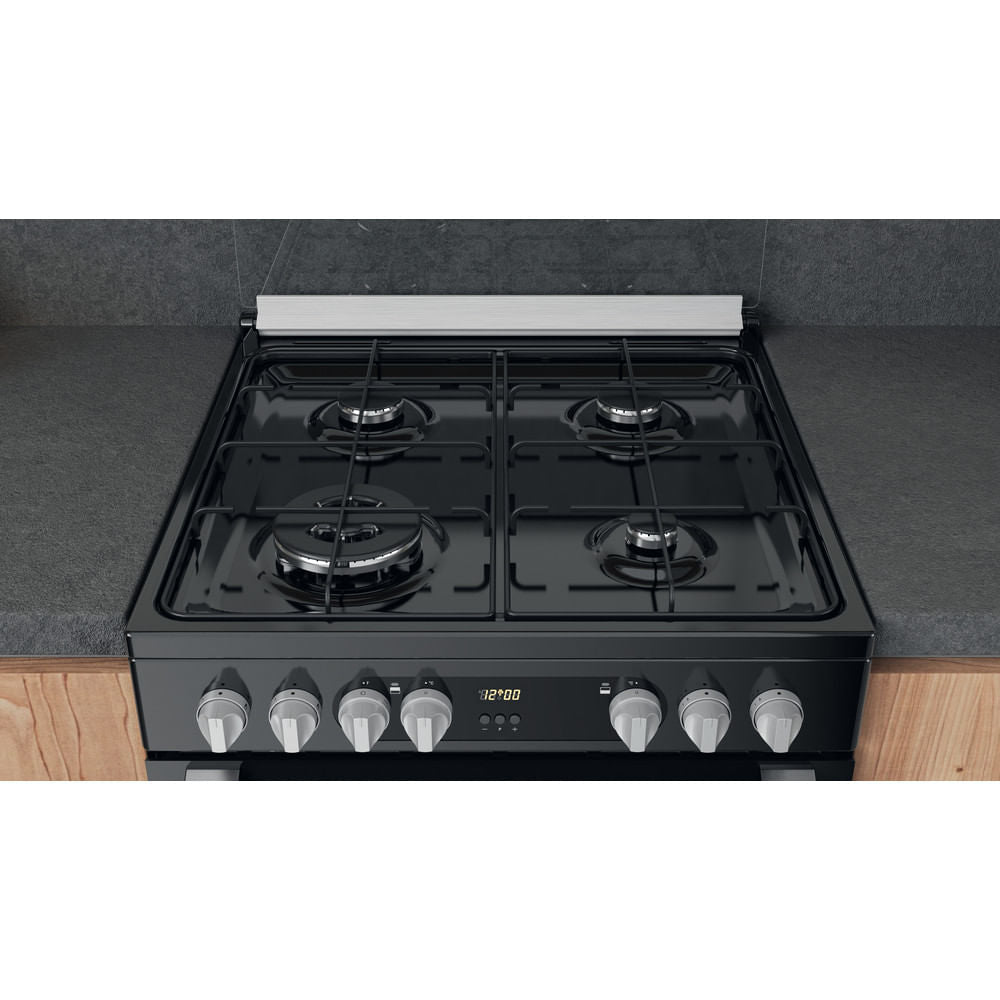 Hotpoint HDM67G9C2CSBUK Dual Fuel Double Cooker - Black