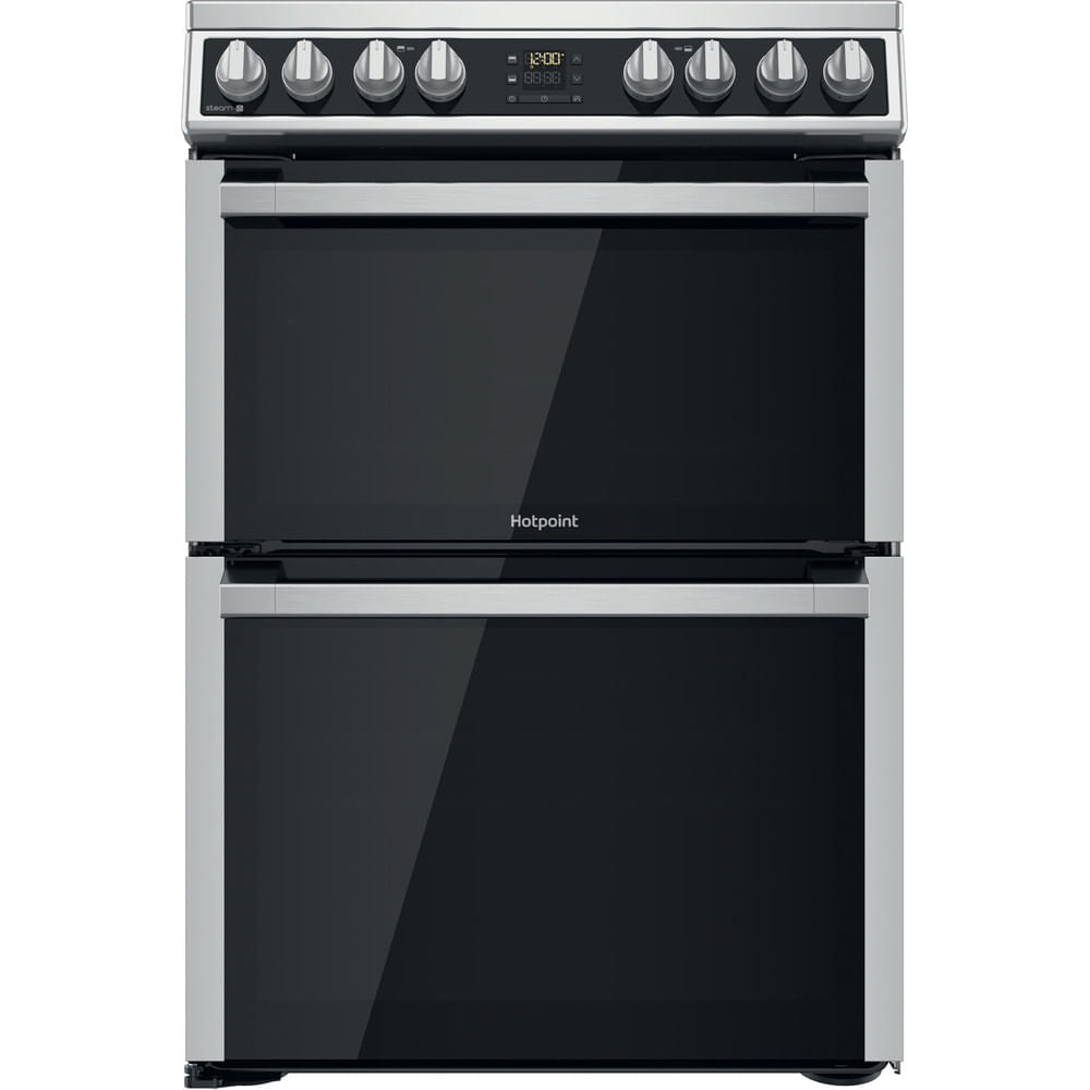 Hotpoint HDM67V8D2CXUK Electric Double Cooker - Inox