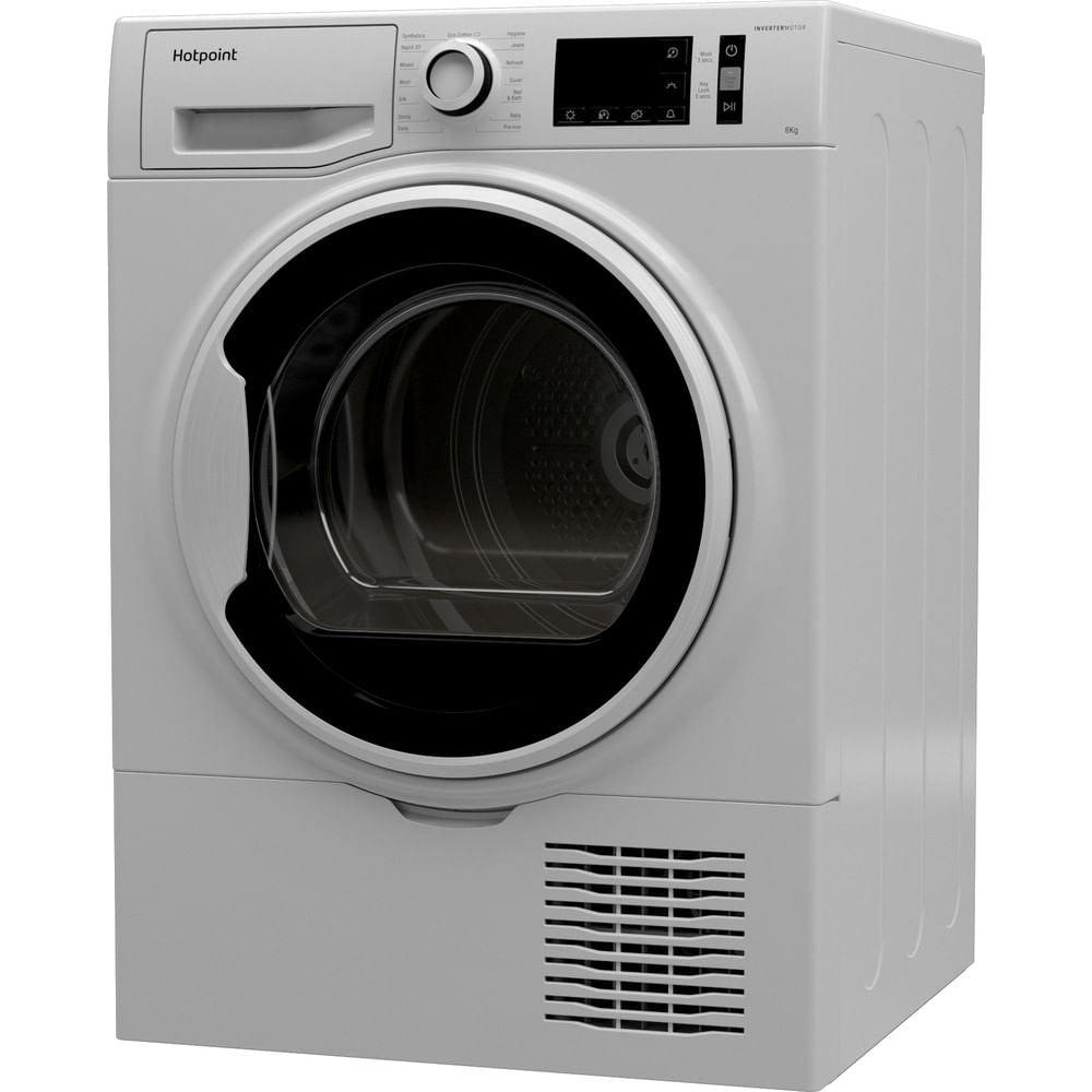 Hotpoint CreaseCare Condenser Tumble Dryer - White - 8kg - B Rated - H3 D81WB UK