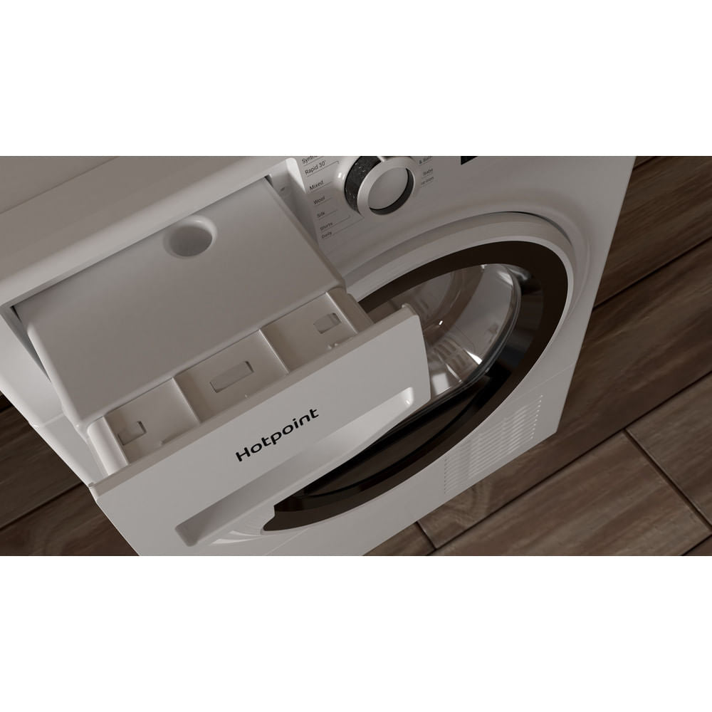 Hotpoint CreaseCare Condenser Tumble Dryer - White - 8kg - B Rated - H3 D81WB UK