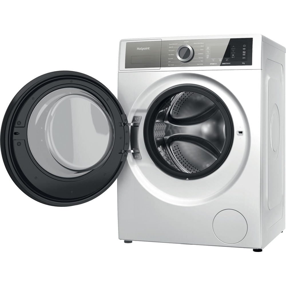 Hotpoint LoadDetect Washing Machine - White - 8kg - 1400RPM - B Rated - H6 W845WB UK