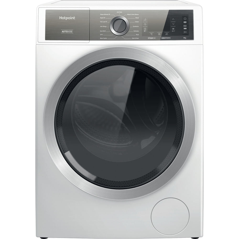 Hotpoint AutoDose Washing Machine - White - 9kg - 1400RPM - B Rated - H7 W945WB UK