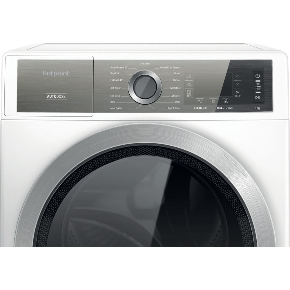 Hotpoint AutoDose Washing Machine - White - 9kg - 1400RPM - B Rated - H7 W945WB UK