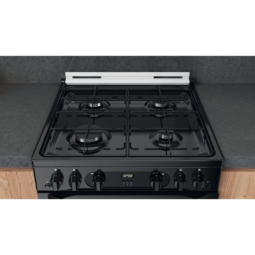 Hotpoint HDM67G0CCB/UK Double Cooker - Black