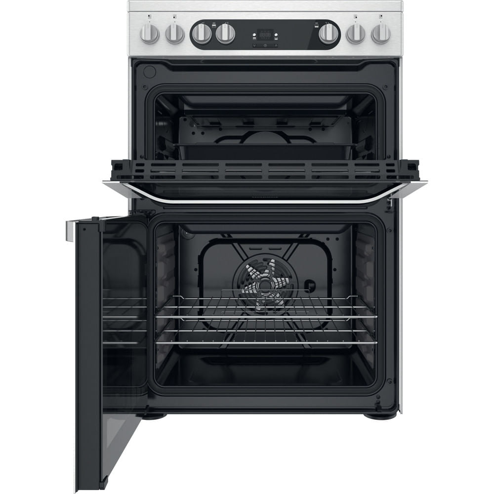 Hotpoint HDM67V9HCX/UK Double Cooker - Inox