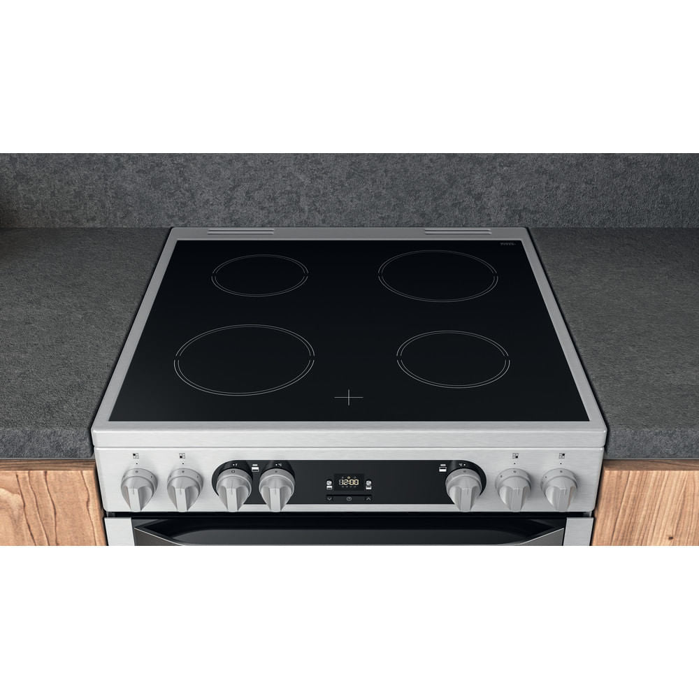 Hotpoint HDM67V9HCX/UK Double Cooker - Inox