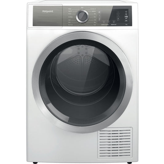 Hotpoint GentlePower Heat Pump Tumble Dryer - White - 9kg - A++ Rated - H8 D93WB UK