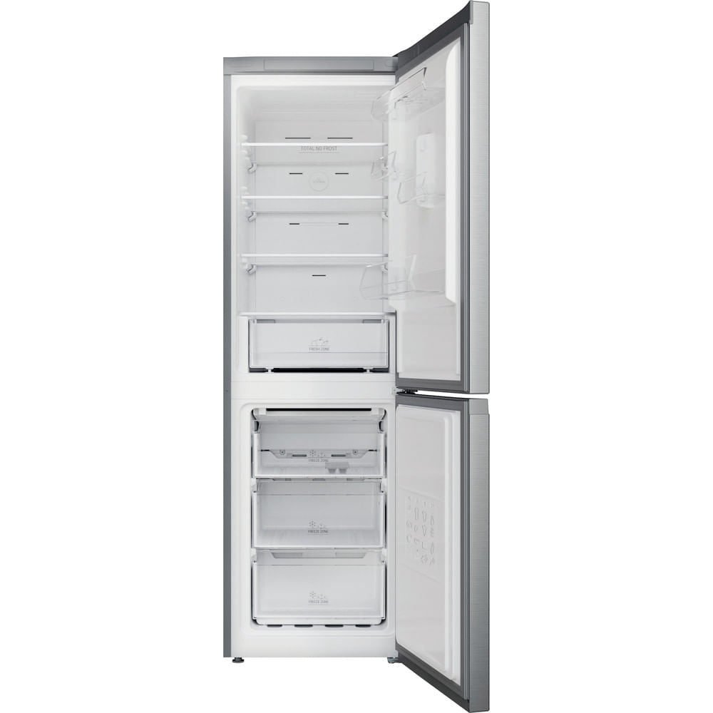 Hotpoint H5X 82O SX Fridge Freezer - Satin Stainless Steel