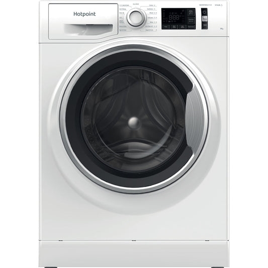 Hotpoint ActiveCare Washing Machine - White - 9kg - 1400RPM - A Rated - NM11 946 WS A UK N