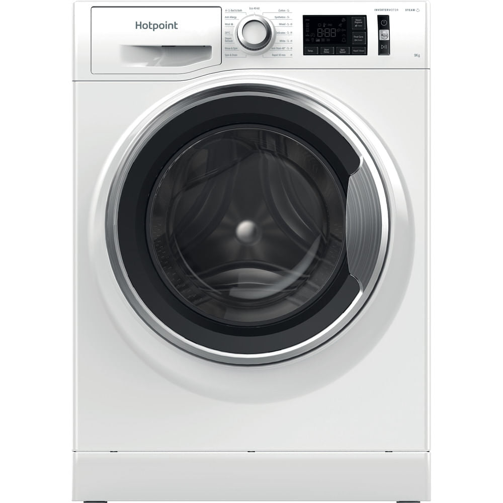 Hotpoint ActiveCare Washing Machine - White - 9kg - 1400RPM - A Rated - NM11 946 WC A UK N