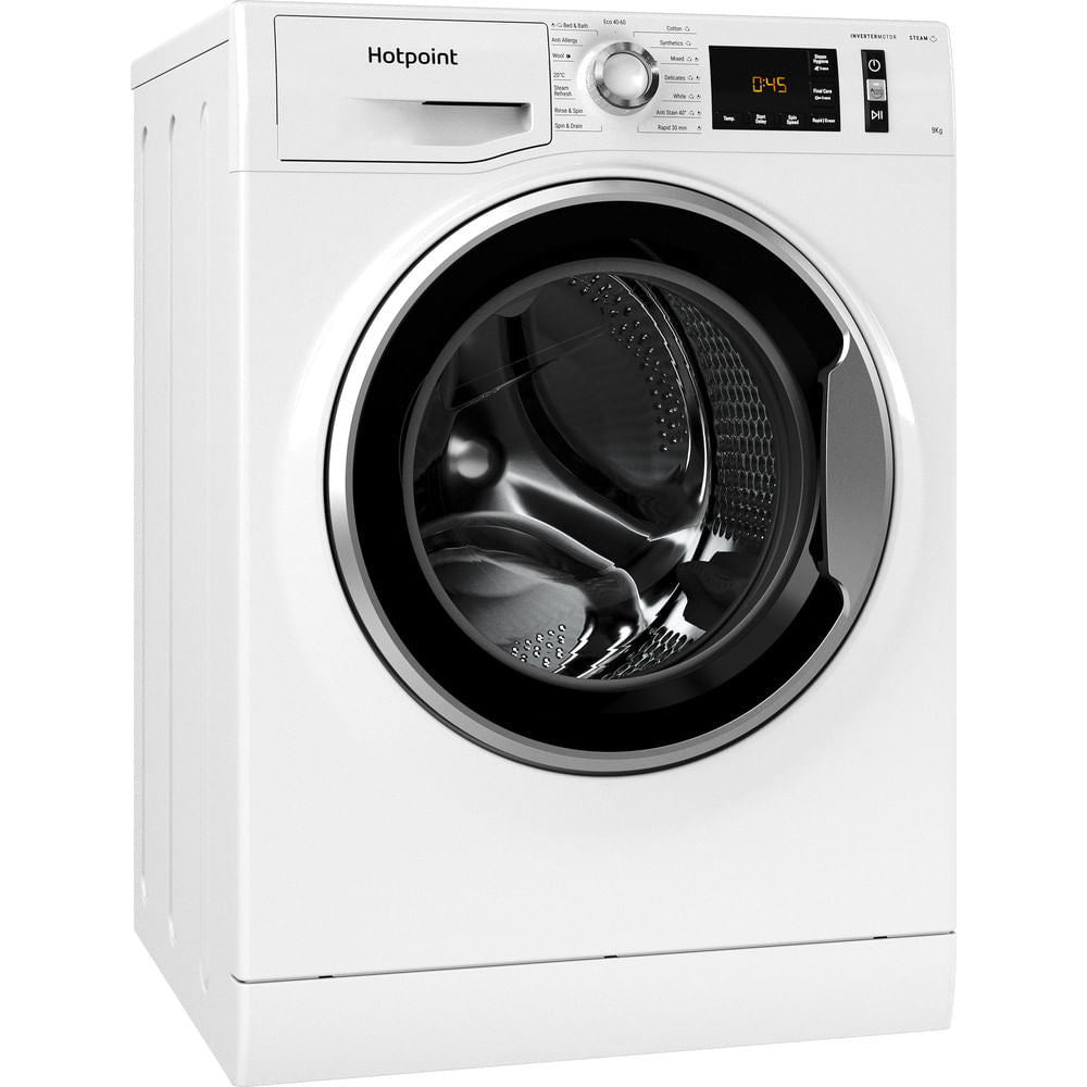 Hotpoint ActiveCare Washing Machine - White - 9kg - 1400RPM - A Rated - NM11 946 WC A UK N