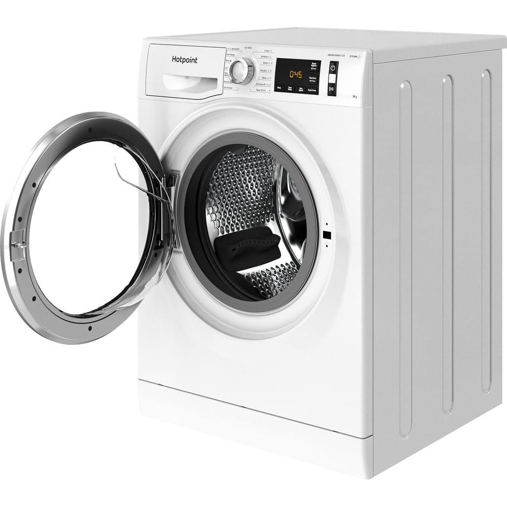 Hotpoint ActiveCare Washing Machine - White - 9kg - 1400RPM - A Rated - NM11 946 WC A UK N