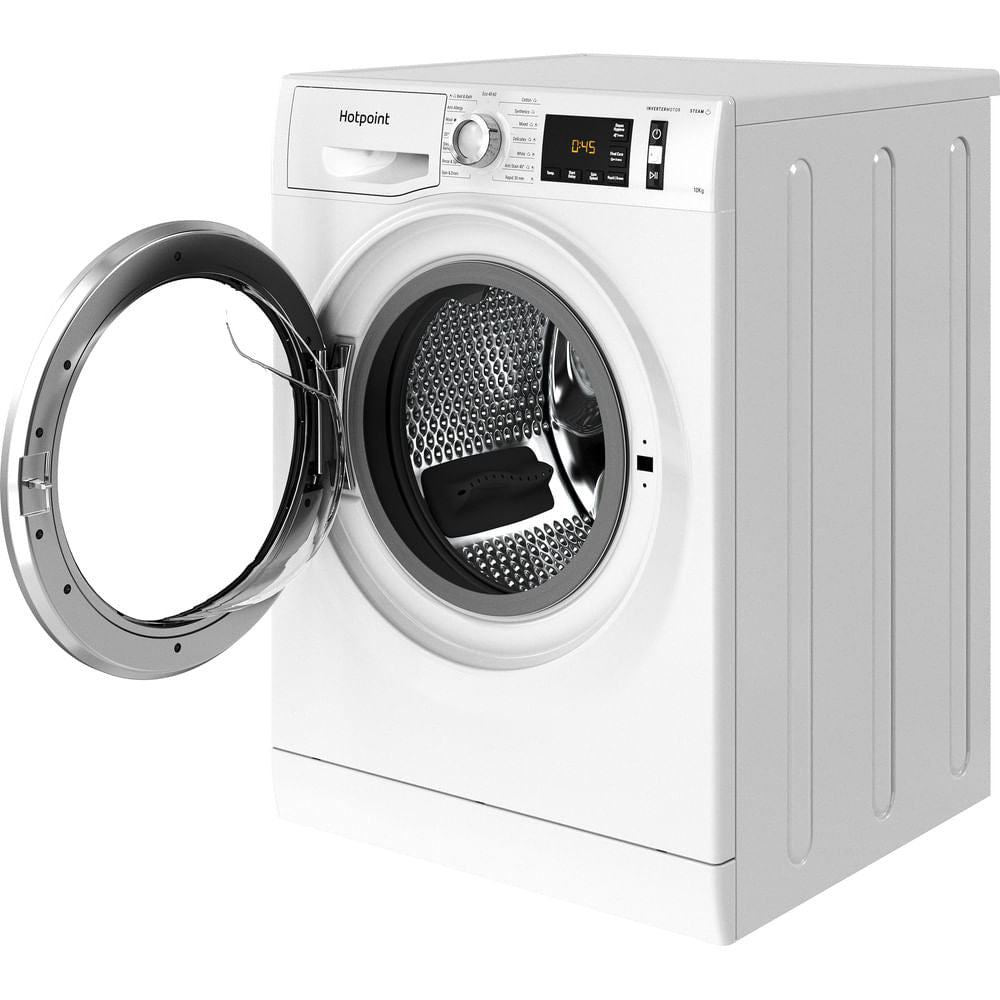 Hotpoint ActiveCare Washing Machine - White - 10kg - 1400RPM - A Rated - NM11 1046 WC A UK N