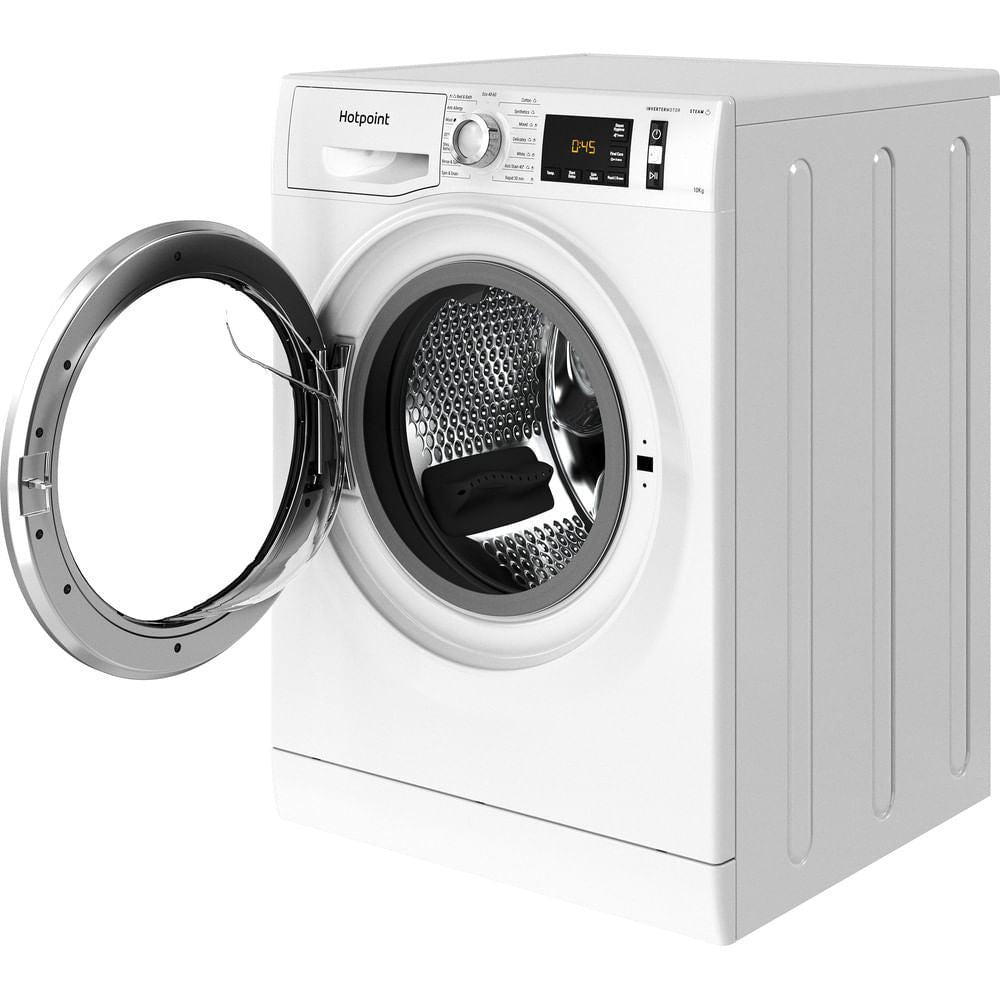 Hotpoint ActiveCare Washing Machine - White - 10kg - 1600RPM - B Rated - NM11 1065 WC A UK N