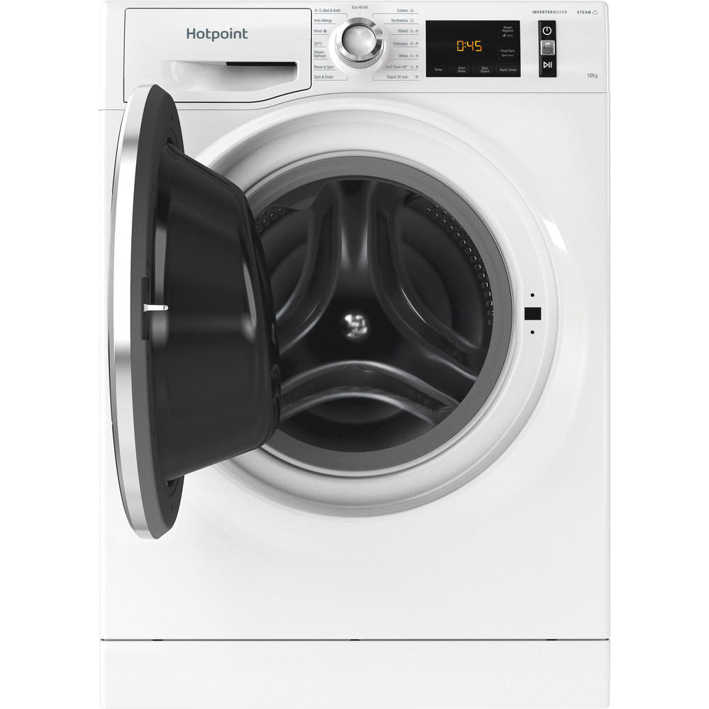 Hotpoint ActiveCare Washing Machine - White - 10kg - 1400RPM - A Rated - NM111046WDAUKN