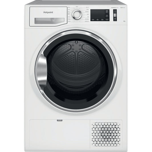 Hotpoint ActiveCare Heat Pump Tumble Dryer - White - 8kg - A+++ Rated - NT M11 8X3XB UK