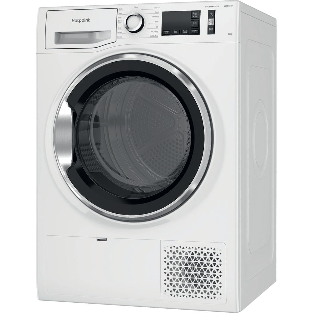 Hotpoint ActiveCare Heat Pump Tumble Dryer - White - 8kg - A+++ Rated - NT M11 8X3XB UK