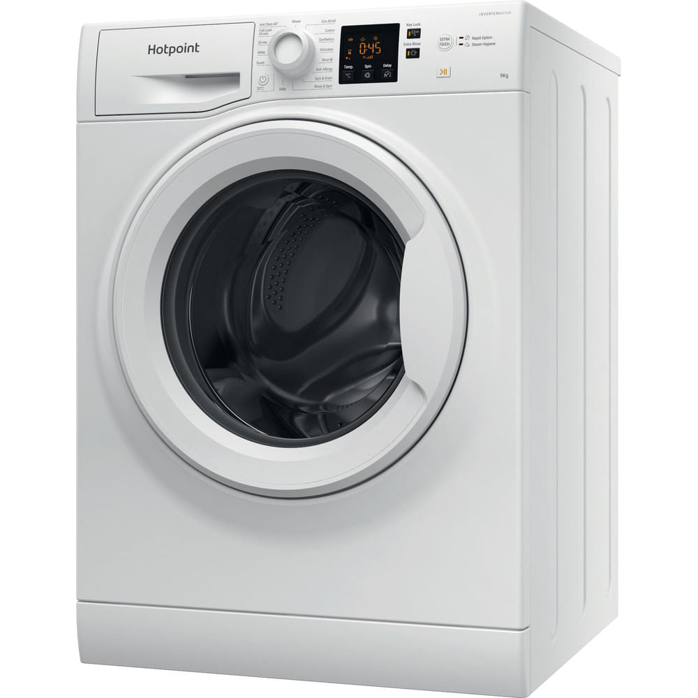 Hotpoint NSWR945CWKUKN White 9KG Freestanding Washing Machine