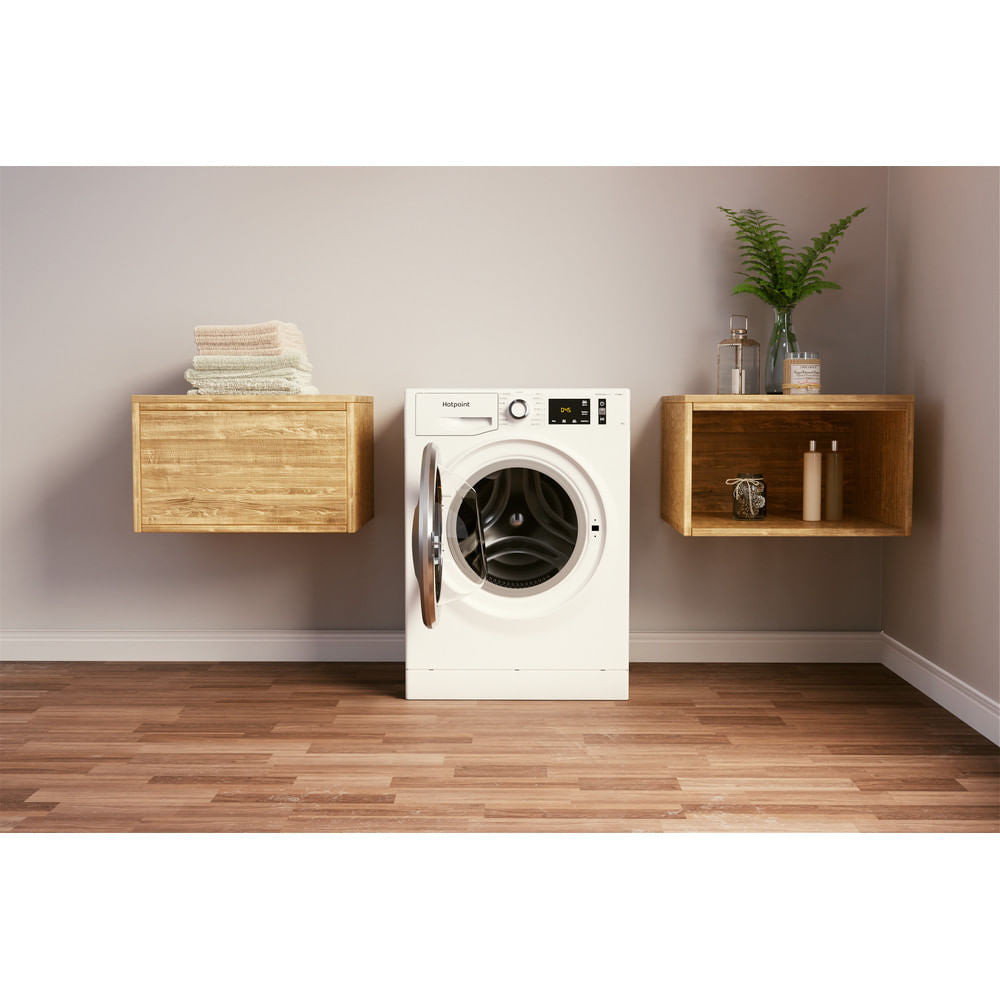 Hotpoint NM11964WCA White 9kg Freestanding Washing Machine