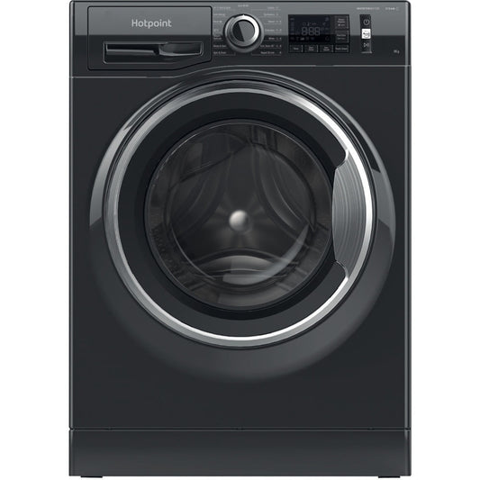 Hotpoint ActiveCare Washing Machine - Black - 9kg - 1600 RPM - B Rated - NM11 965 BC A UK N