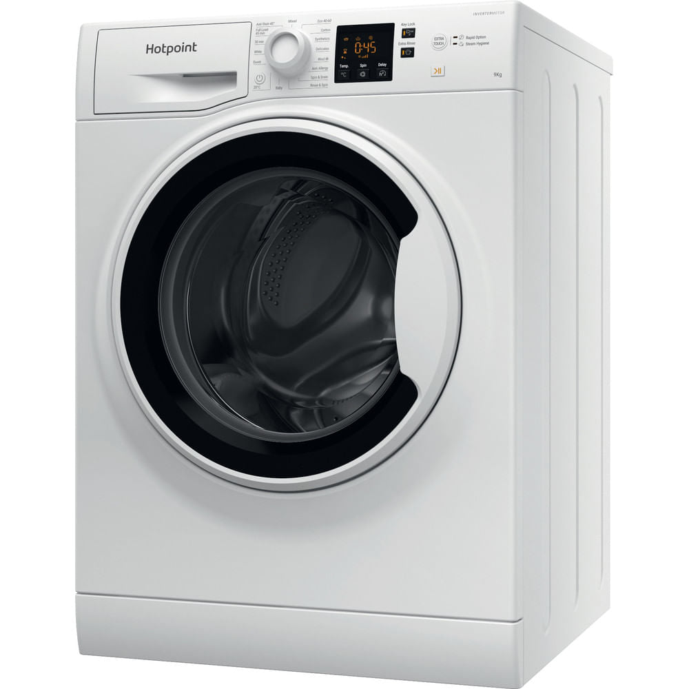 Hotpoint NSWA945CWWUKN White 9kg Freestanding Washing Machine