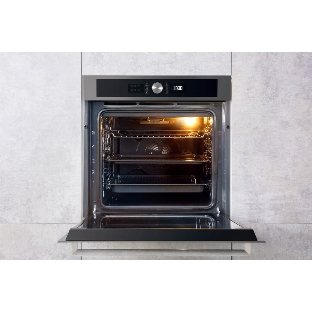 Hotpoint Class 4 Multiflow Built-In Electric Single Oven - Stainless Steel - Hydrolytic - A+ Rated - SI4 854 H IX