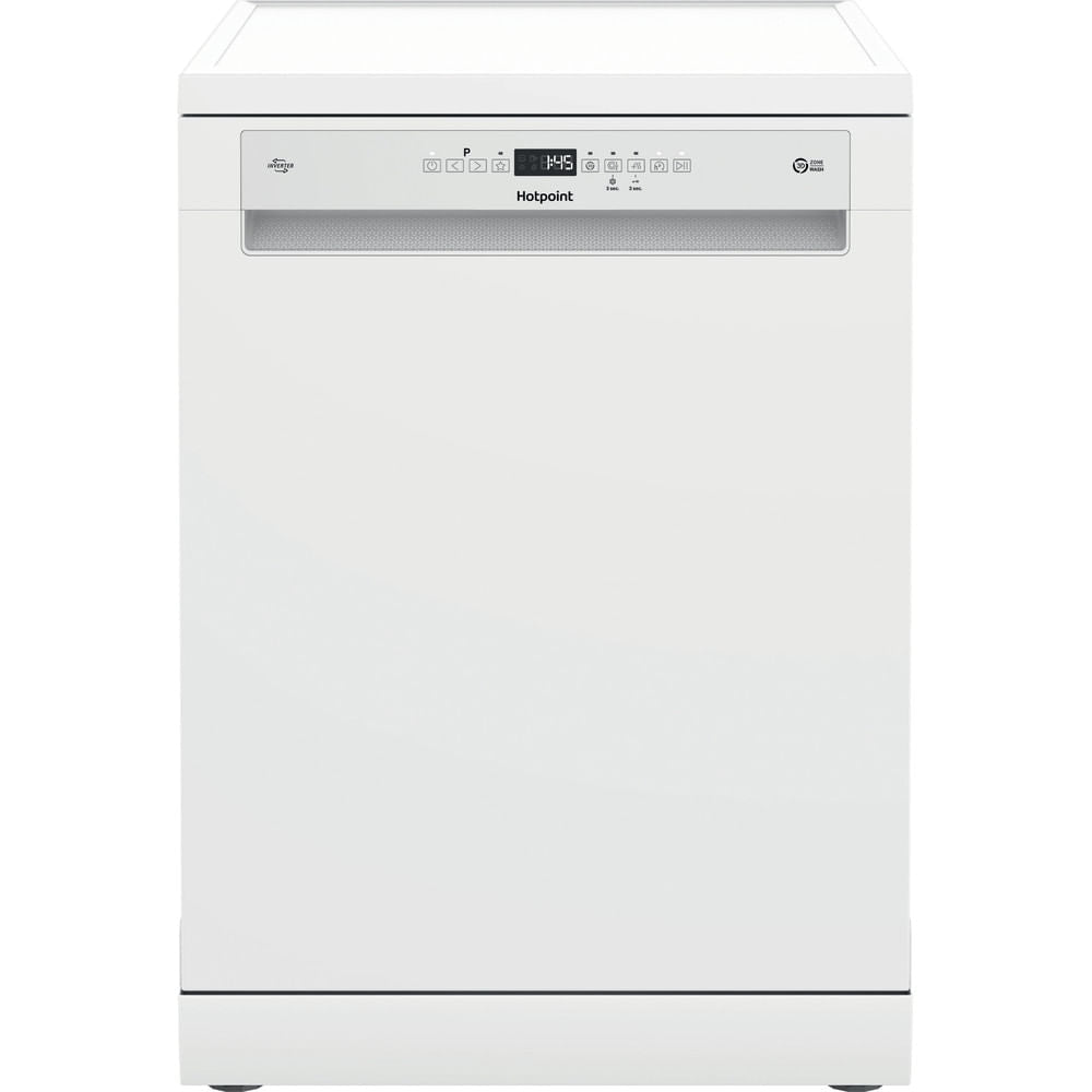 Hotpoint Full Size Freestanding Dishwasher - White - 15 Place Settings - D Rated - H7F HP33 UK