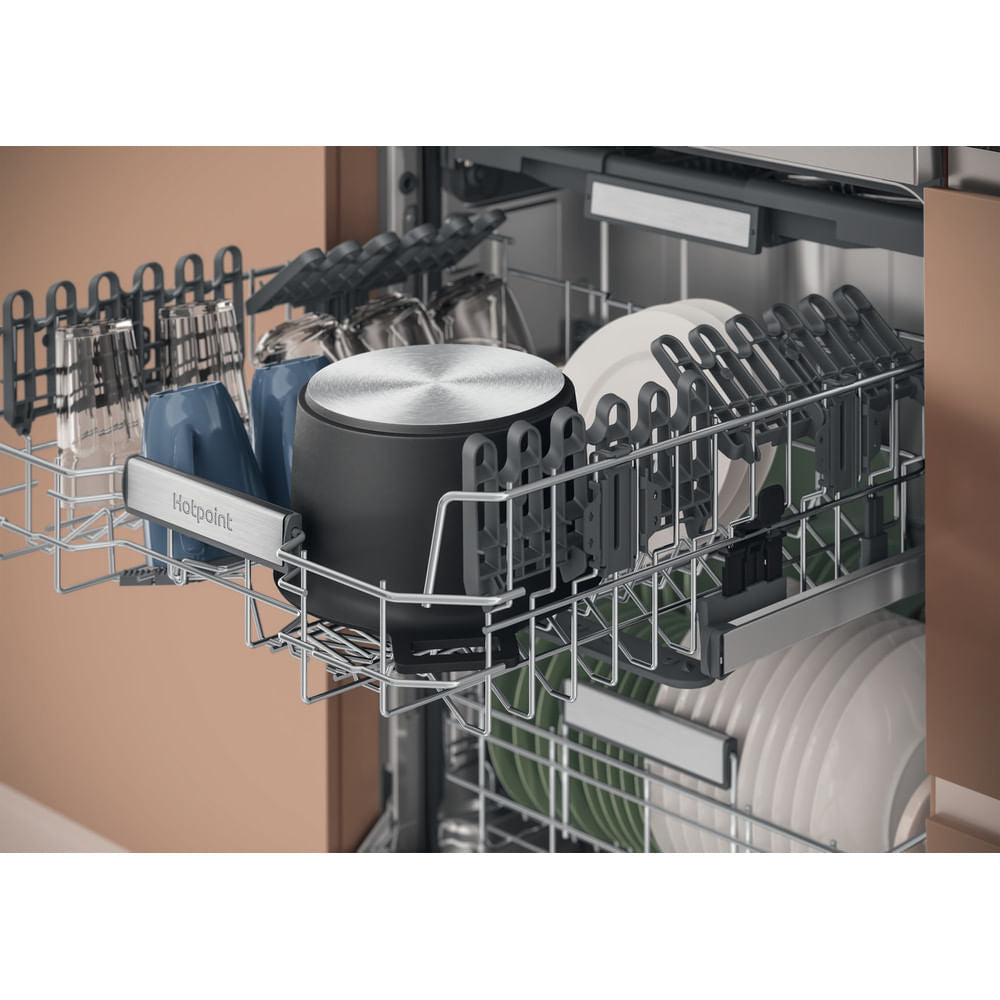 Hotpoint Full Size Freestanding Dishwasher - Stainless Steel - 15 Place Settings - C Rated - H7F HP43 X UK