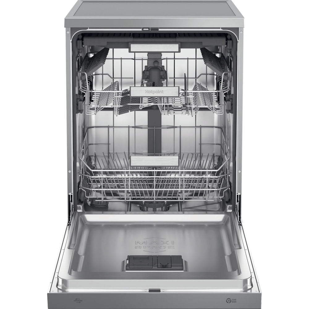 Hotpoint Full Size Freestanding Dishwasher - Stainless Steel - 15 Place Settings- B Rated - H7F HS51 X UK