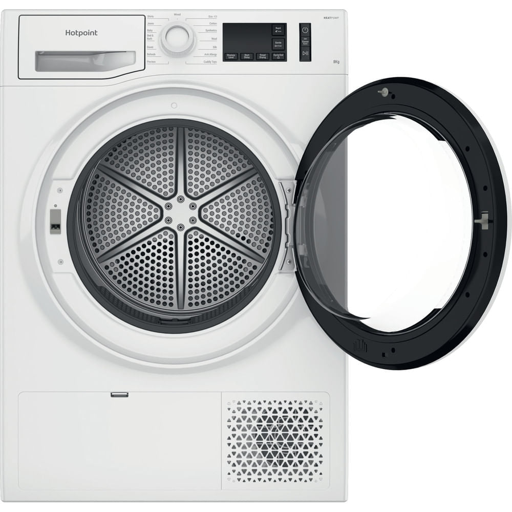 Hotpoint Crease Care Heat Pump Tumble Dryer - White - 8kg - A++ Rated - NT M11 82 UK