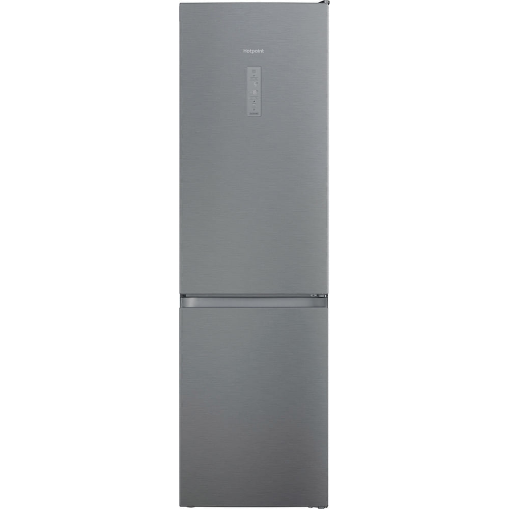 Hotpoint Total No Frost H9X 94T SX 2 Fridge Freezer - Saturn Steel