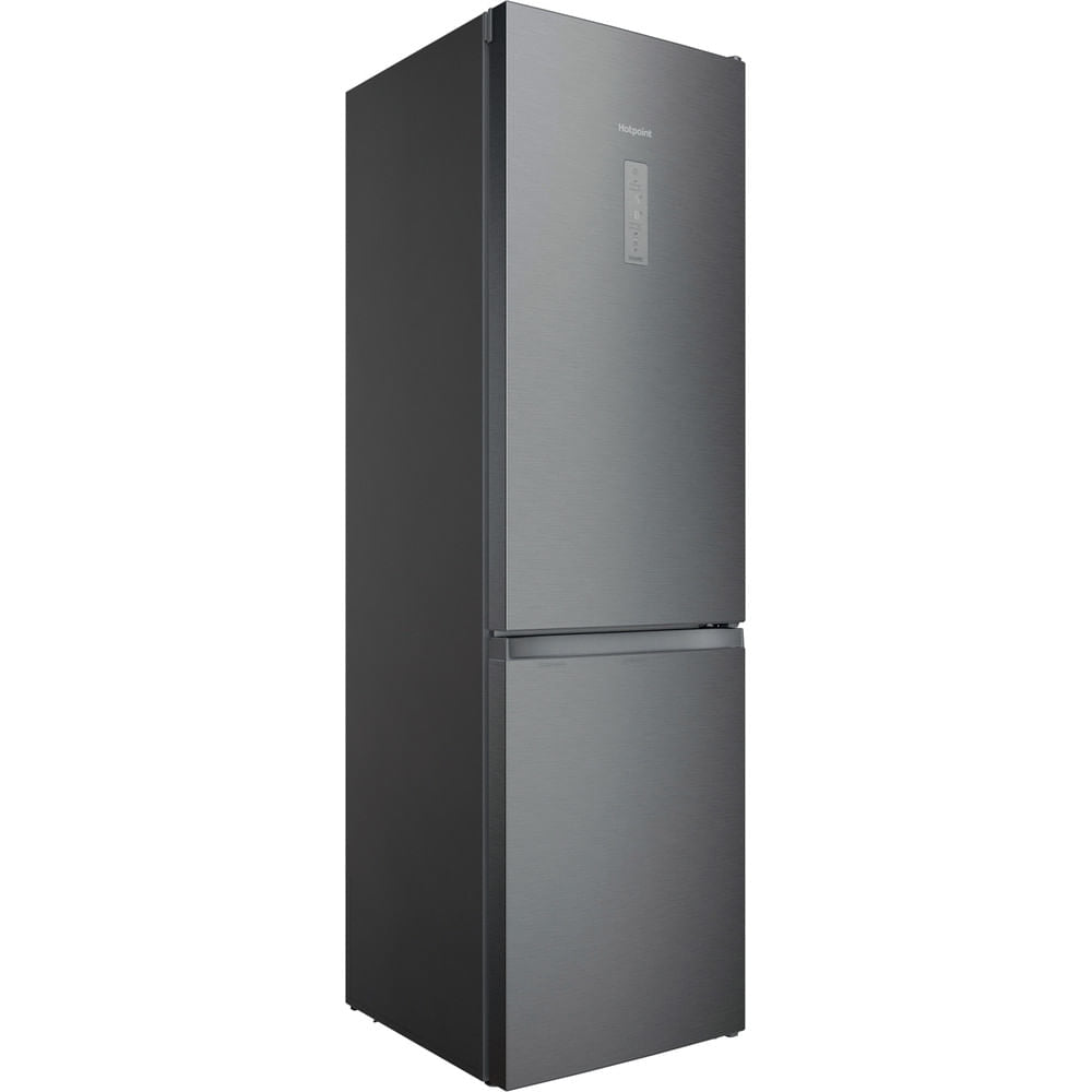 Hotpoint Total No Frost H9X 94T SX 2 Fridge Freezer - Saturn Steel