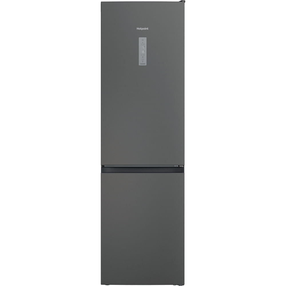 Hotpoint Total No Frost H7X 93T SK M Fridge Freezer - Silver/Black