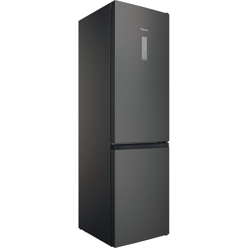 Hotpoint Total No Frost H7X 93T SK M Fridge Freezer - Silver/Black