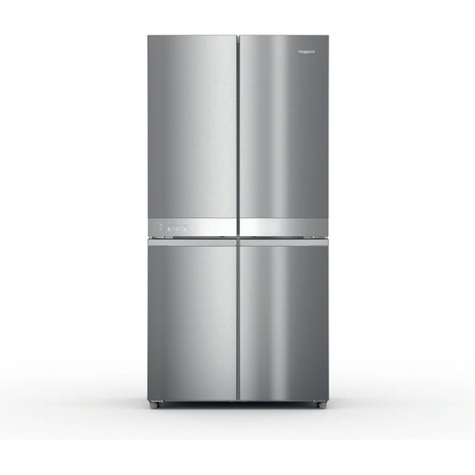 Hotpoint Total No Frost HQ9 B2L G Sidebyside Fridge Freezer - Inox