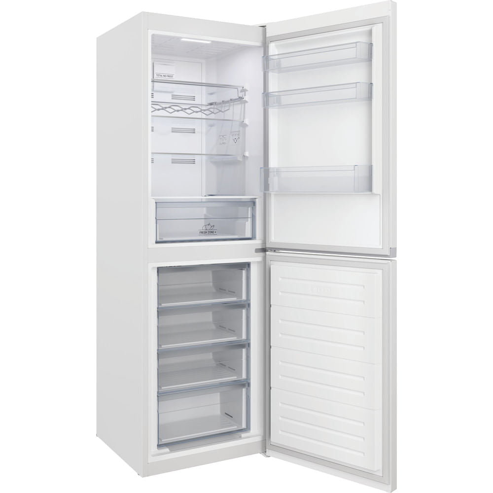 Hotpoint Total No Frost HBNF 60182 W UK Fridge Freezer - White