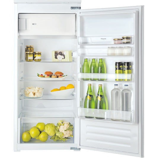 Hotpoint Low Frost Integrated Tall Fridge - Stainless Steel - 11 Shopping Bags - E Rated - HSZ 12 A2D.UK 2