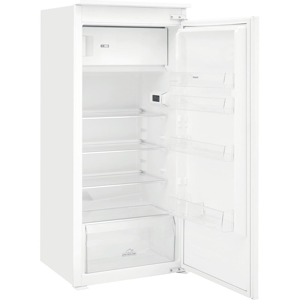 Hotpoint Low Frost Integrated Tall Fridge - Stainless Steel - 11 Shopping Bags - E Rated - HSZ 12 A2D.UK 2