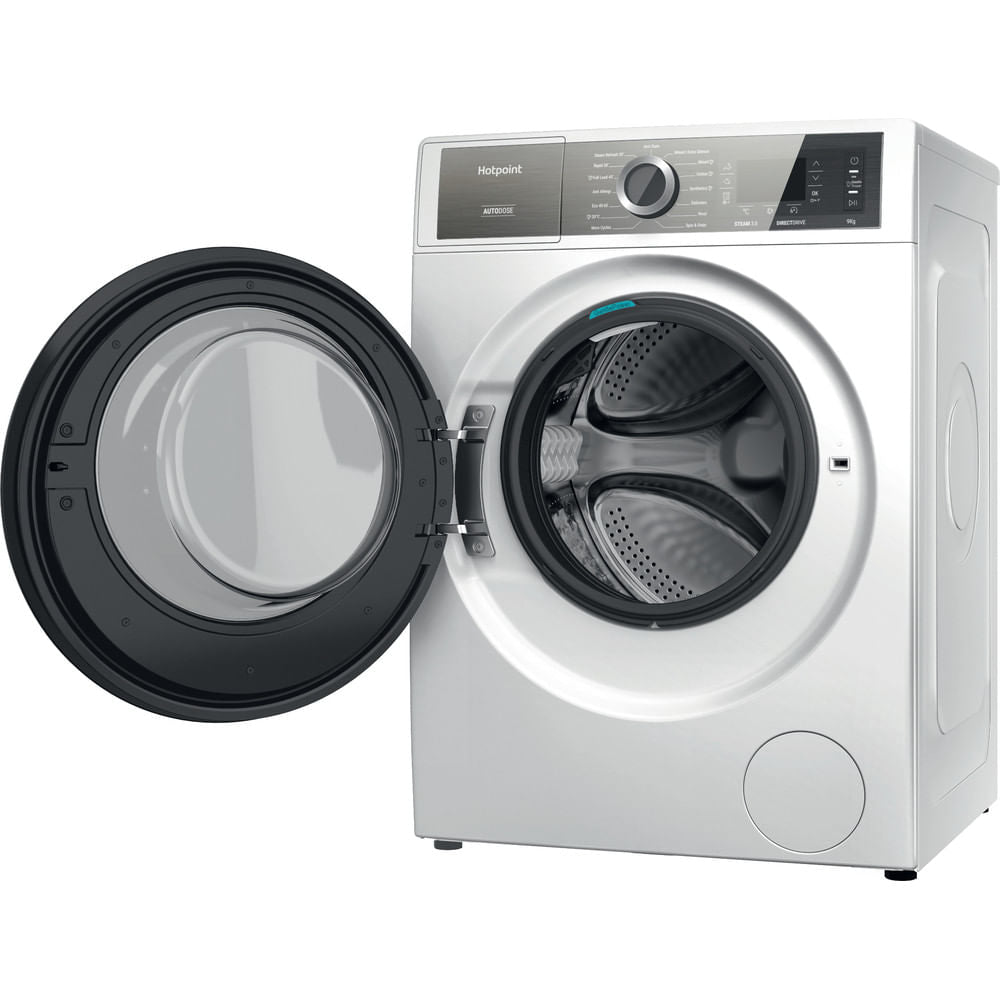 Hotpoint GentlePower Washing Machine - White - 9kg - 1400rpm - A-30% - H8 99AD GPOWER UK