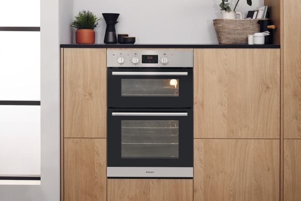 Hotpoint Class 2 DD2544CIX Built In Electric Double Oven - Stainless Steel